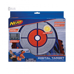 Ігри та іграшки: Ігрова електронна мішень Jazwares Nerf Elite Strike and Score Digital Target