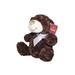 М'яка іграшка Ведмідь коричневий з бантом, 33 см, GranD дополнительное фото 1.