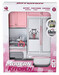 Кухня кукольная со световыми и звуковыми эффектами, розовая 1, QunFengToys дополнительное фото 1.