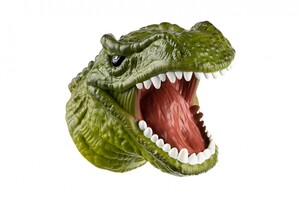 Игры и игрушки: Игрушка-перчатка «Тираннозавр», зеленый, Same Toy