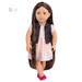 Лялька Кейлін (46 см) з волоссям, що росте, брюнетка, Our Generation дополнительное фото 2.