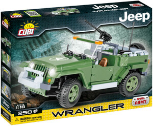 Ігри та іграшки: Конструктор Військовий джип Wrangler, серія Small Army, Cobi