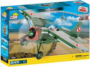 Ігри та іграшки: Конструктор Самолет PZL P.11C, серия Small Army, Cobi