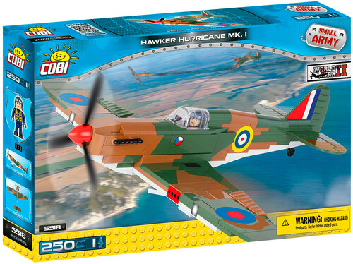 Воздушный транспорт: Конструктор Самолет Hawker Hurricane Mk I, серия Small Army, Cobi