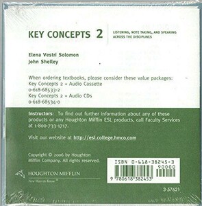 Книги для дорослих: Key Concepts 2 Audio CD