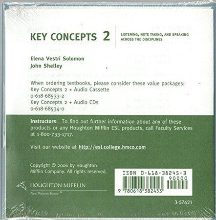 Іноземні мови: Key Concepts 2 Audio CD