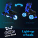 Ролики Neon COMBO SKATES Синие (размер 34-38) дополнительное фото 5.