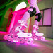 Ролики Neon INLINE SKATES Розовые (размер 30-33) дополнительное фото 5.