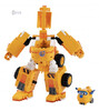 Конструктор-трансформер Super Wings Small Blocks 2-in-1 Buildable Transforming Vehicle Donnie, Донні