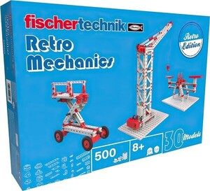 Ігри та іграшки: Конструктор серії Profi «Ретро Механіка: 30 моделей», fischertechnik