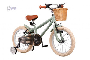 Велосипеди: Дитячий велосипед Miqilong RM Оливковий 16`