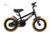 Дитячий велосипед Miqilong ST Чорний 12` дополнительное фото 2.