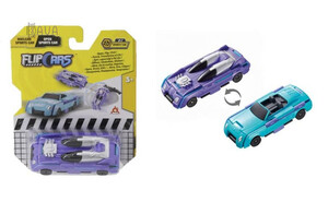 Ігри та іграшки: Машинка-трансформер Flip Cars 2 в 1 Атомний спорткар і Спорткар кабріолет