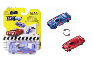Ігри та іграшки: Машинка-трансформер Flip Cars 2 в 1 Спорткар «Арес» і Супер спорткар