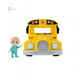 Игровой набор Feature Vehicle Желтый Школьный Автобус со звуком, CoComelon дополнительное фото 11.