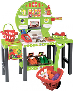 Игры и игрушки: Продуктовый супермаркет Chef с терминалом для карточки, Ecoiffier
