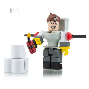 Ігри та іграшки: Ігрова колекційна фігурка Core Figures Mr. Toilet W9, Jazwares Roblox