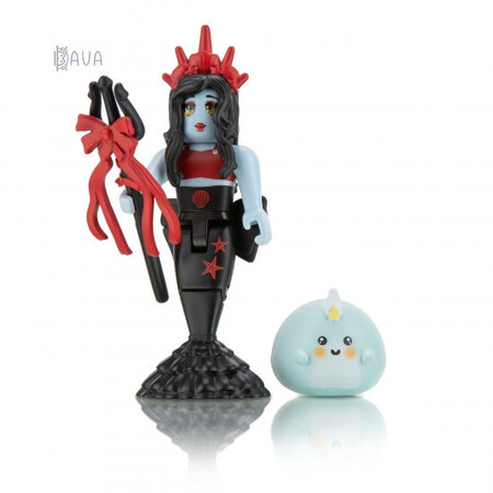 Персонажи: Игровая коллекционная фигурка Core Figures Star Sorority: Dark Mermaid W7, Jazwares Roblox