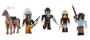 Ігри та іграшки: Набір ігрових фігурок Multipack Roblox's The Wild West W9, Jazwares Roblox