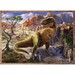 Набор пазлов 4в1 «Интересные динозавры», 35-48-54-70 эл., Trefl дополнительное фото 5.