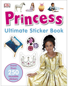 Книги для дітей: Princess Ultimate Sticker Book