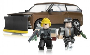 Ігри та іграшки: Набір ігрових колекційних фігурок Jazwares Roblox Feature Vehicle Car Crusher 2: Grandeur Dignity W1