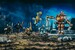 Набор игровых коллекционных фигурок Jazwares Roblox Environmental Set Dungeon Quest: Fusion Goliath Throwdown W10 дополнительное фото 3.