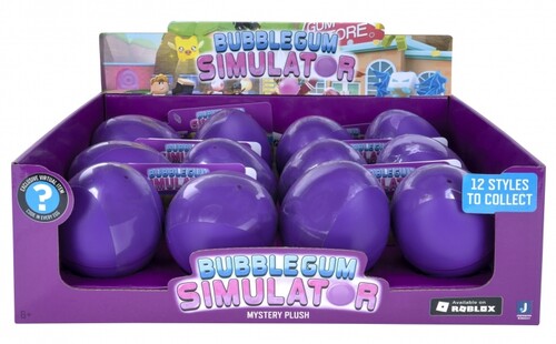 Сюрприз внутри: Мягкая игрушка-сюрприз Jazwares Roblox Micro Blind Plush Series 1 - Bubble Gum Simulator