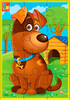 Мягкий пазл Собачка (12 эл.), Vladi Toys