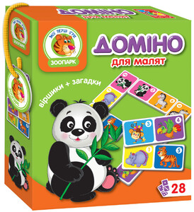 Ігри та іграшки: Доміно Зоопарк (українська мова), Vladi Toys