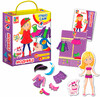 Игра-одевашка на магнитах Модницы (украинский язык), Vladi Toys