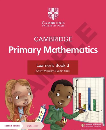 Навчання лічбі та математиці: Cambridge Primary Mathematics 2nd Edition 3 Learner's Book with Digital Access (1 Year)
