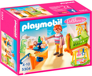 Ігри та іграшки: Игровой набор Детская комната с люлькой, Playmobil
