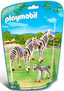 Тварини: Набор фигурок Семья зебр, Playmobil