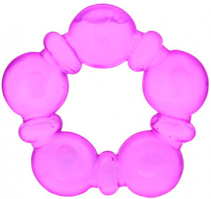 Розвивальні іграшки: Прорізувач для зубів Фігурки (рожева зірочка), Canpol babies