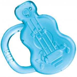 Погремушки и прорезыватели: Прорезыватель для зубов Гитара (синий), Canpol babies