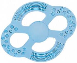 Розвивальні іграшки: Прорізувач для зубів прозорий (блакитний), Canpol Babies
