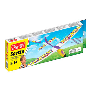 Інші рухливі ігри: Іграшка-планер для метання «Літак Саєтта», Quercetti