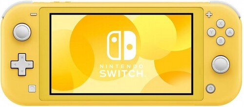 Игры для приставок: Игровая консоль Nintendo Switch Lite (желтая)