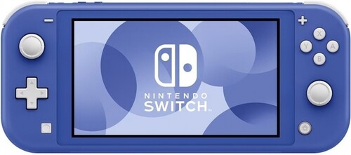 Игры для приставок: Игровая консоль Nintendo Switch Lite (синяя)