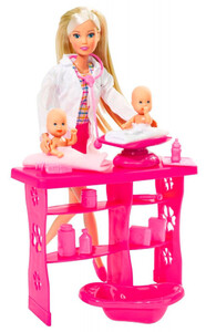 Куклы: Кукольный набор Штеффи Врач, Steffi & Evi Love