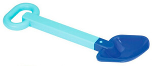 Развивающие игрушки: Лопатка с держателем (синяя), 51 см, Ecoiffier