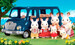 Семейный автомобиль на 7 персон (синий), Sylvanian Families дополнительное фото 1.