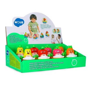 Игры и игрушки: Игрушка Hola Toys Машинка Тутти-Фрутти 8 шт.