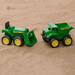 Игрушки для песка «Трактор и самосвал» 2 шт., John Deere Kids дополнительное фото 2.