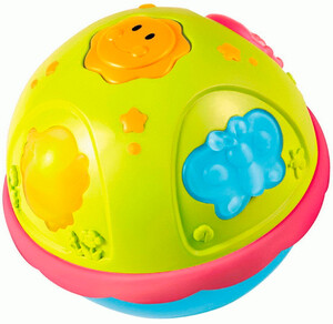 Развивающие игрушки: Развивающий мячик с музыкой и подсветкой, Redbox