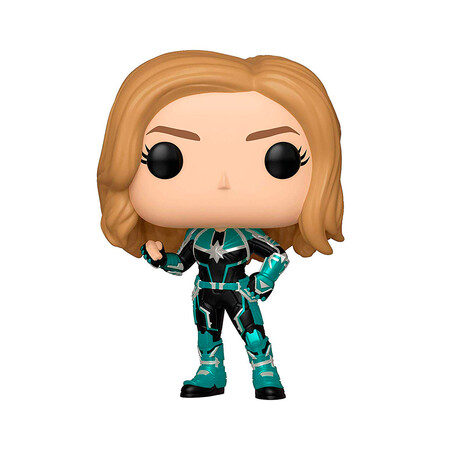 Персонажи: Игровая фигурка Funko Pop! — Капитан Марвел в зеленом костюме