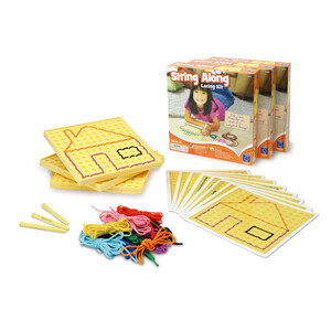 Развивающие игрушки: Развивающая игра "Ровные строчки" (3 набора) Educational Insights