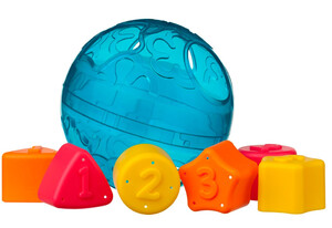 Розвивальні іграшки: М'ячик-сортер (6 фігур), Playgro