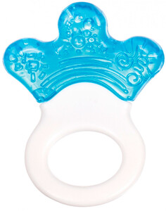 Ігри та іграшки: Прорізувач для зубів Лапка (синій), Canpol babies